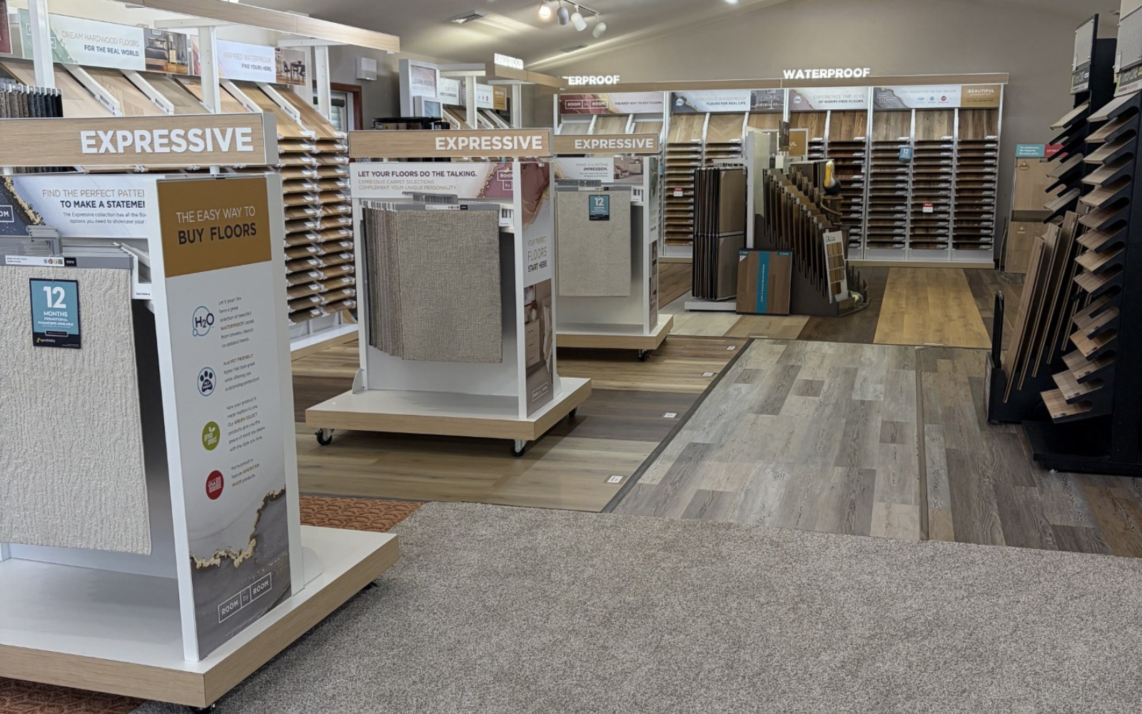 floring showroom in Wautoma, WI